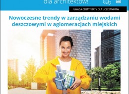 Wprowadzenie wody do przestrzeni miejskiej przynosi korzyści poprzez obniżenie temperatury i zapobieganiu tworzeniu się wysp ciepła. Zapraszamy na webinarium firmy Wavin, które poświęcone będzie nowoczesnym trendom w zarządzaniu wodami deszczowymi w aglomeracjach miejskich. 