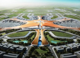 Lotnisko początkowo ma przyjmować 45 milionów pasażerów rocznie i umożliwić bardziej elastyczną obsługę ruchu pasażerskiego. Architekturę lotniska wyróżnia śmiała forma, minimalizm, ciekawa geometria i opływowe kształty tak charakterystyczne dla Zahy Hadid.