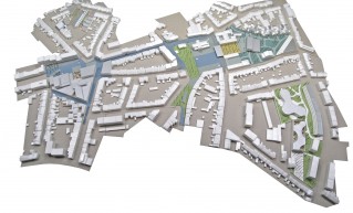 Plan urbanistyczny dla centrum Strombeek koło Brukseli 
