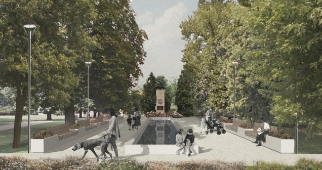 Projekt centrum Myszkowa