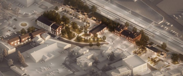Plan zagospodarowania centrum Myszkowa