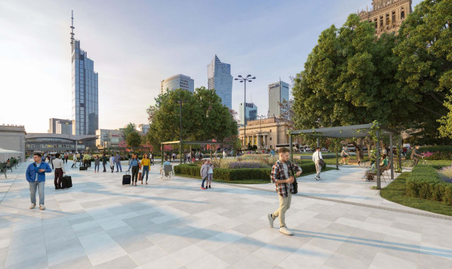 Nowe pasaże przy Dworcu Centralnym w Warszawie