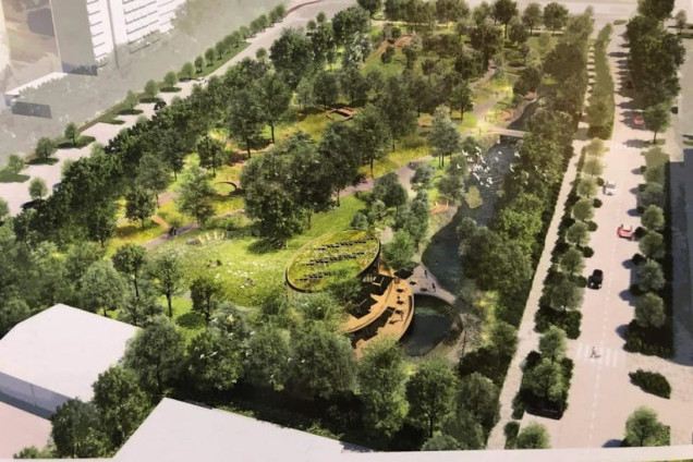 Nowy park na warszawskiej Białołęce