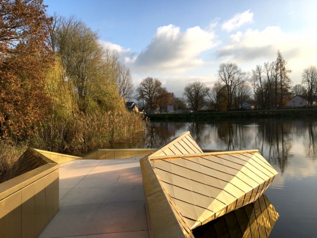 Ścieżka w mieście Wassertrüdingen