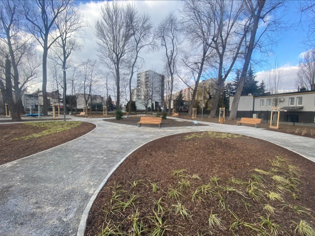 Nowy park kieszonkowy w Krakowie