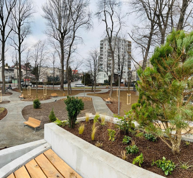 Nowy park kieszonkowy w Krakowie