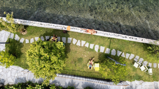 Nowe oblicze nabrzeża jeziora Lugano.