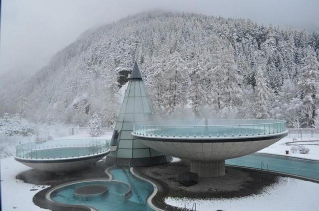 jacuzzi w architekturze krajobrazu 