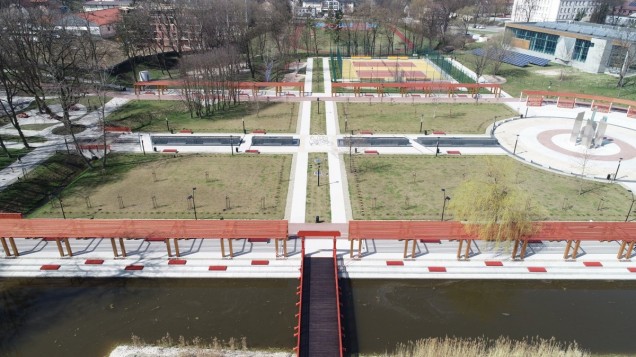 Rewitalizacja parku miejskiego w Miechowie