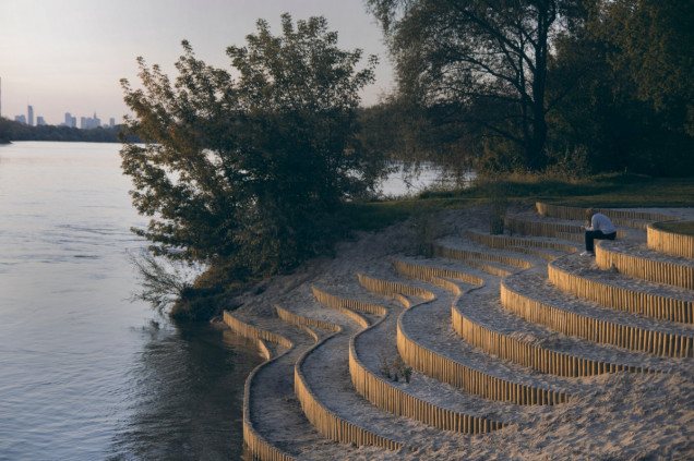 Plaża Romantyczna w warszawskim Wawrze
