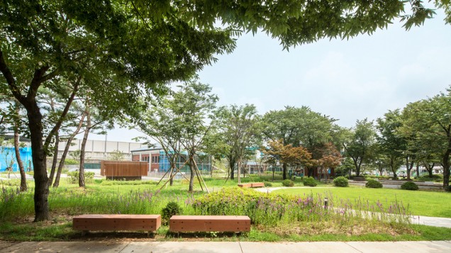 ogród kultury w koreańskim Jochiwon