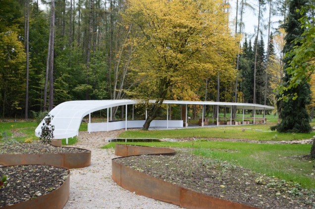 pawilon ogrodowy, arboretum sggw