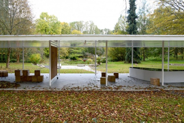 pawilon ogrodowy, arboretum sggw
