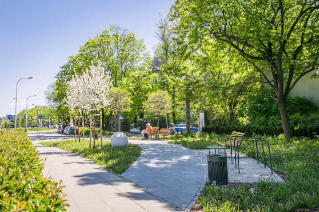 Nowy park kieszonkowy na Mokotowie