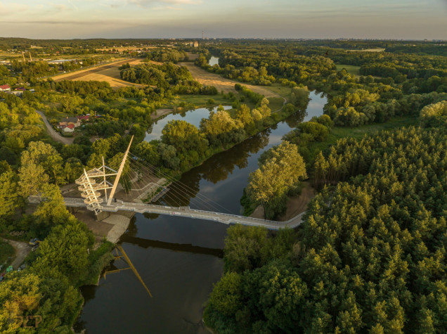Otwarcie kładki pieszo-rowerowej w Owińskach