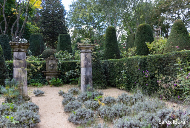 Jardin Agapanthe w Normandii