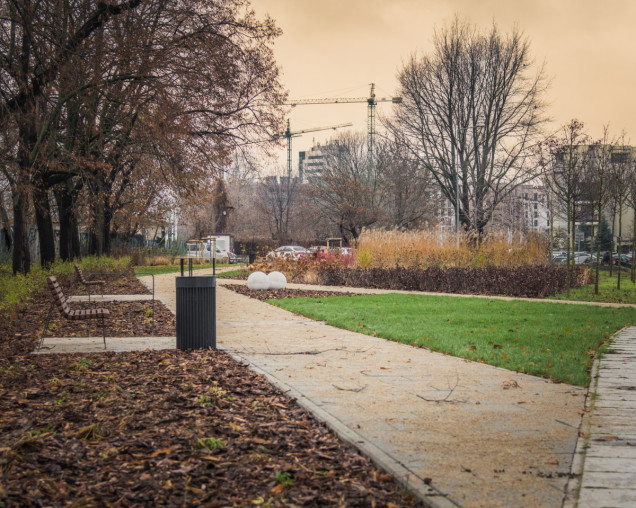 Nowy park kieszonkowy na warszawskiej Pradze-Północ