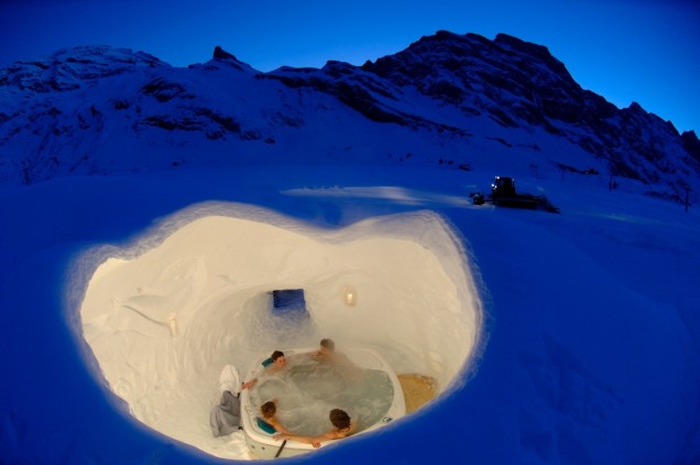 jacuzzi w architekturze krajobrazu 