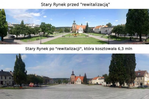 rewitalizacja rynku w mieście