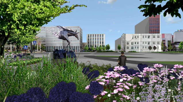 Zielona przebudowa centrum Łodzi przy stajni jednorożców