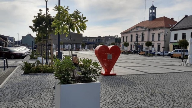 rewitalizacja placu miasta Dobrodzień