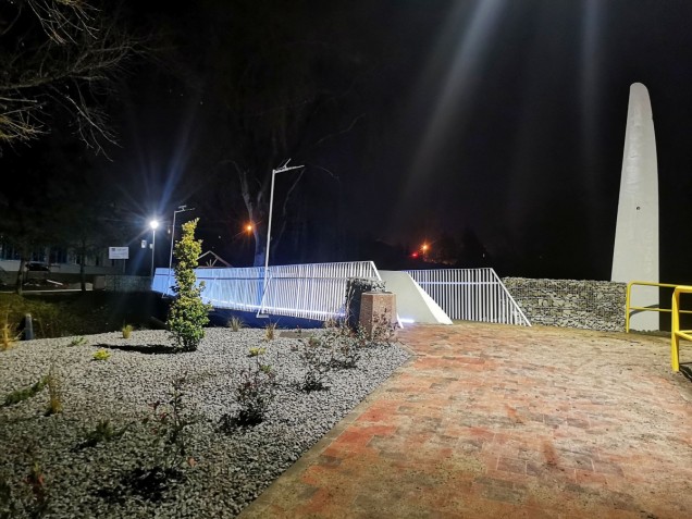 kładka ze śmigła w Szprotawie