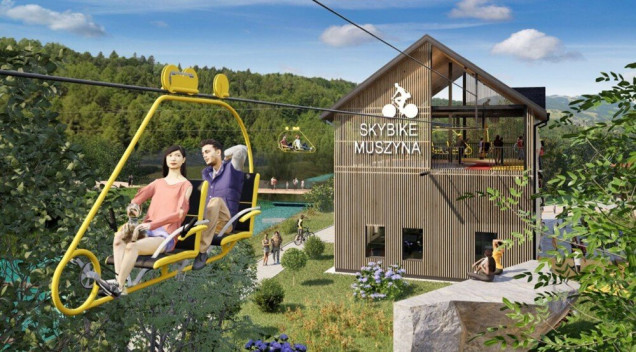 Sky Bike w Muszynie: podniebne rowery