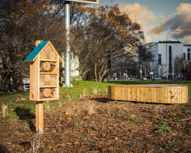 Park kieszonkowy na warszawskiej Pradze-Południe