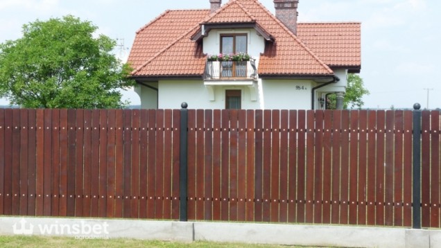 ogrodzenie drewniane