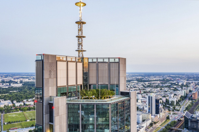 Highline Warsaw - zielony taras nad miastem