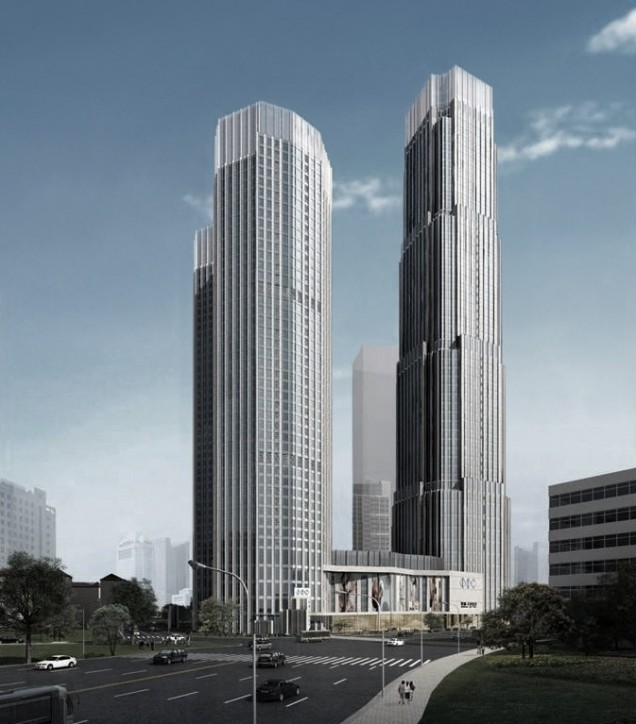 Yujiapu, kopia manhattanu 