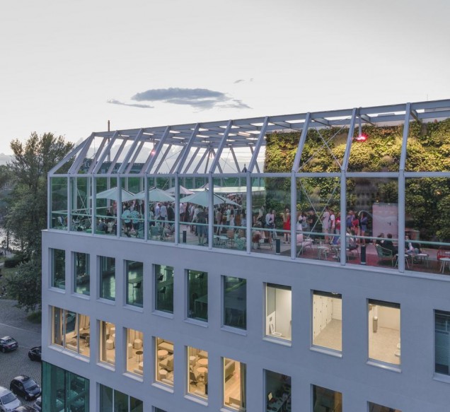 zielona ściana Concordia Design Wrocław pracownia MVRDV