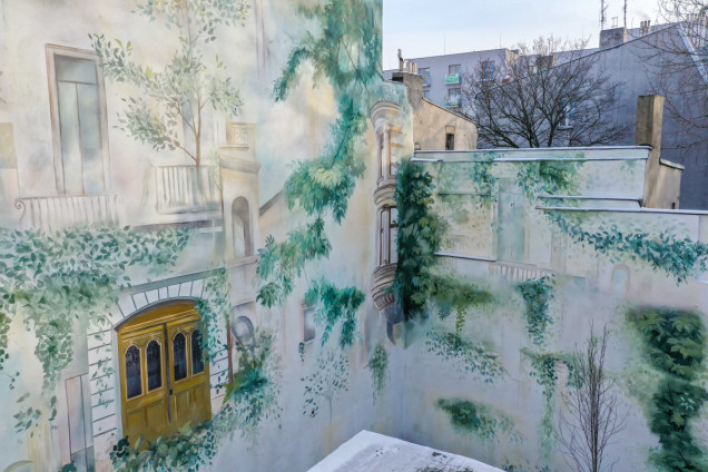 Diasfera Łódzka: trzeci mural domyka prestiżowy narożnik centrum miasta