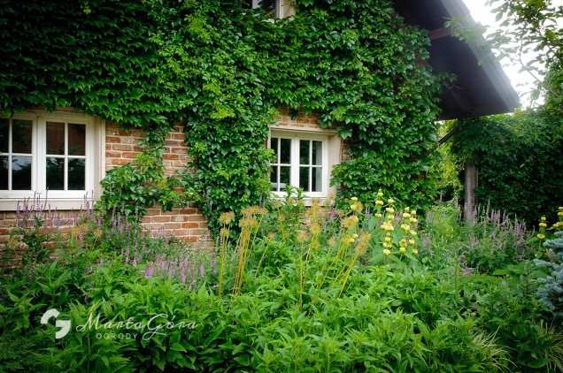 Ogród w stylu angielskim w Zielonkach