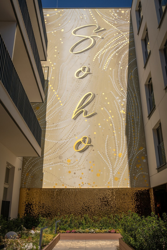 Fluorescencyjny mural w Krakowie nagrodzony