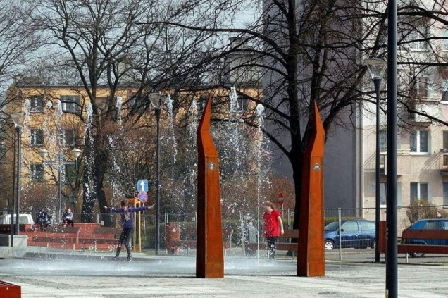 skwer w Raciborzu