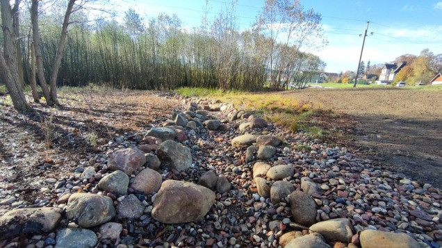 Naturalistyczny ogród deszczowy w Szczytnej