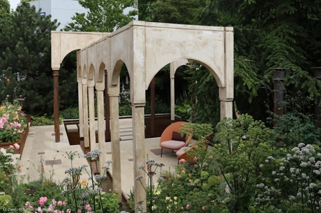 aranżacja ogrodu, Chelsea Flower Show, ciekawy ogród, Wedgwood Garden