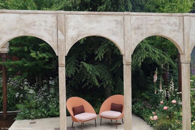 aranżacja ogrodu, Chelsea Flower Show, ciekawy ogród, Wedgwood Garden