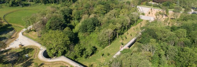 promenada wokół lasu Corniche des Forts