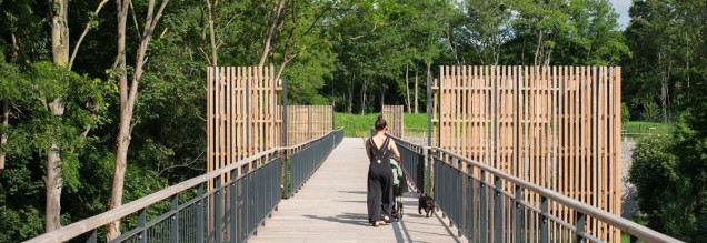 Promenada wokół lasu Corniche des Forts