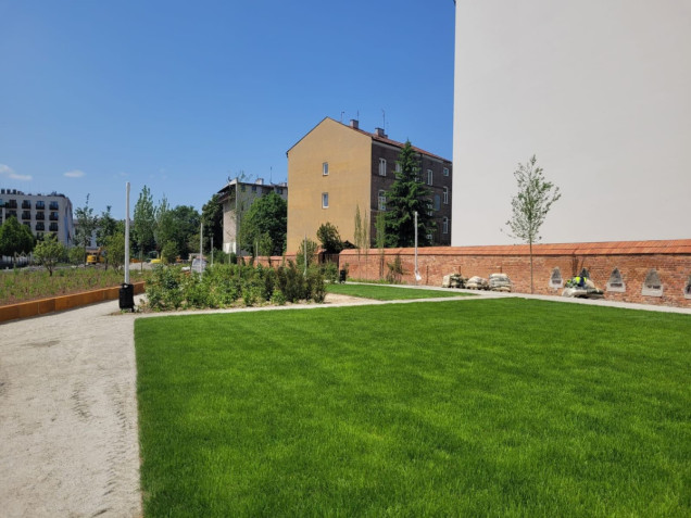 Park im. Wisławy Szymborskiej w Krakowie