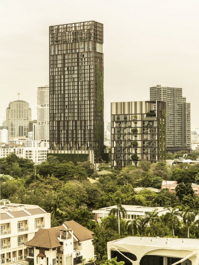 Kompleks Skyle-Morph Sukhumvit w Bangkoku (źródło httpsomdoonarchitects.comideo-morph-38)