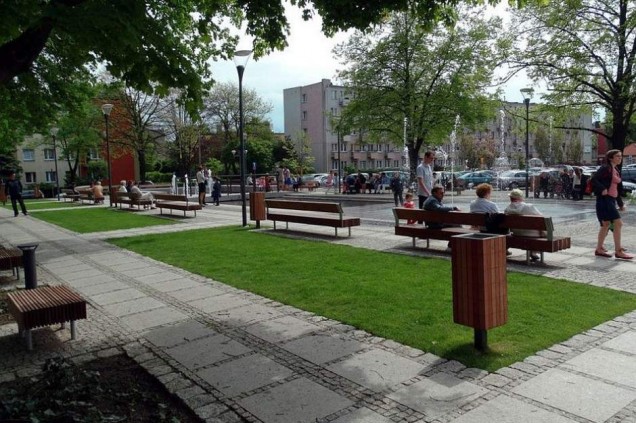 skwer w Raciborzu