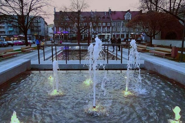 skwer w Raciborzu