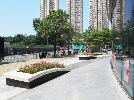 dziedziniec, hong kong