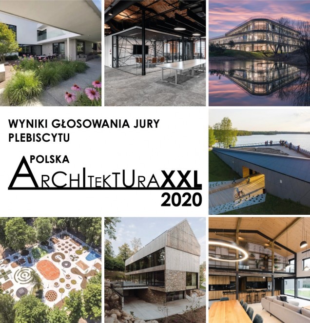 Wyniki plebiscytu Polska Architektura XXL 2020