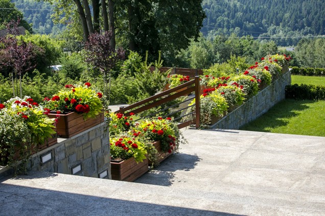wielopoziomowy ogród, park m