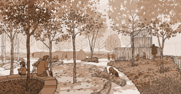 Dostępny plac zabaw jak archipelag wysp – poznajcie laureatów konkursu PFR Nieruchomości S.A. i Fundacji Integracja.