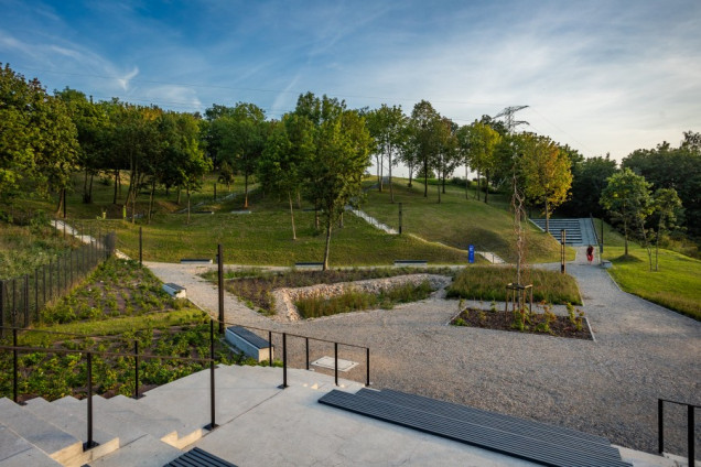 Nowy park przy Politechnice Gdańskiej we Wrzeszczu, fot. www.gdansk.pl